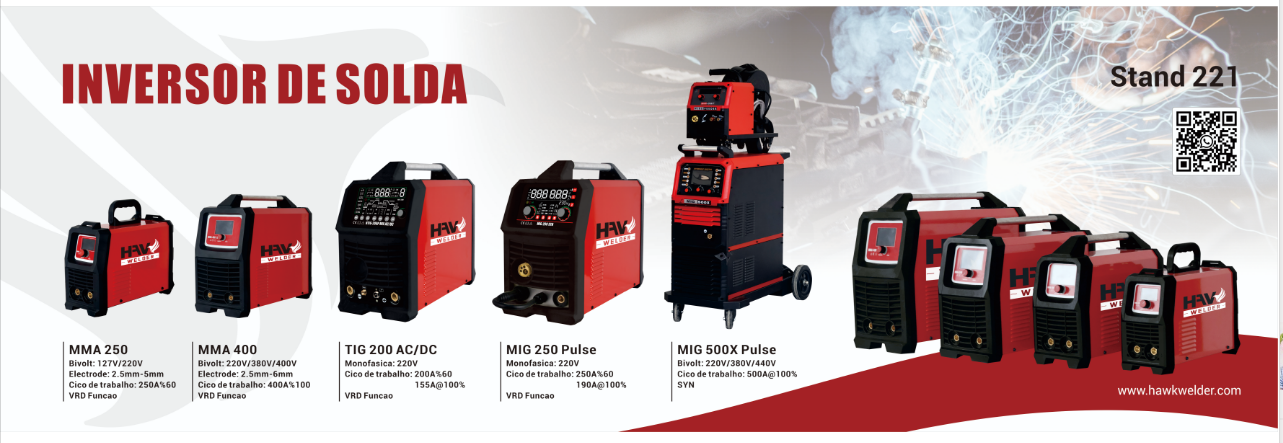 Hawk soldadura makinak AI-Powered soluzioak azaltzen ditu Expomafe 2025-en - Brasilgo industria paisaia berriro definitzen du